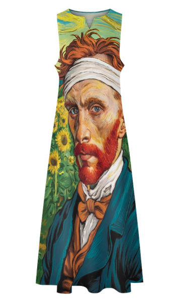 Puccelli Van Gogh designer dress